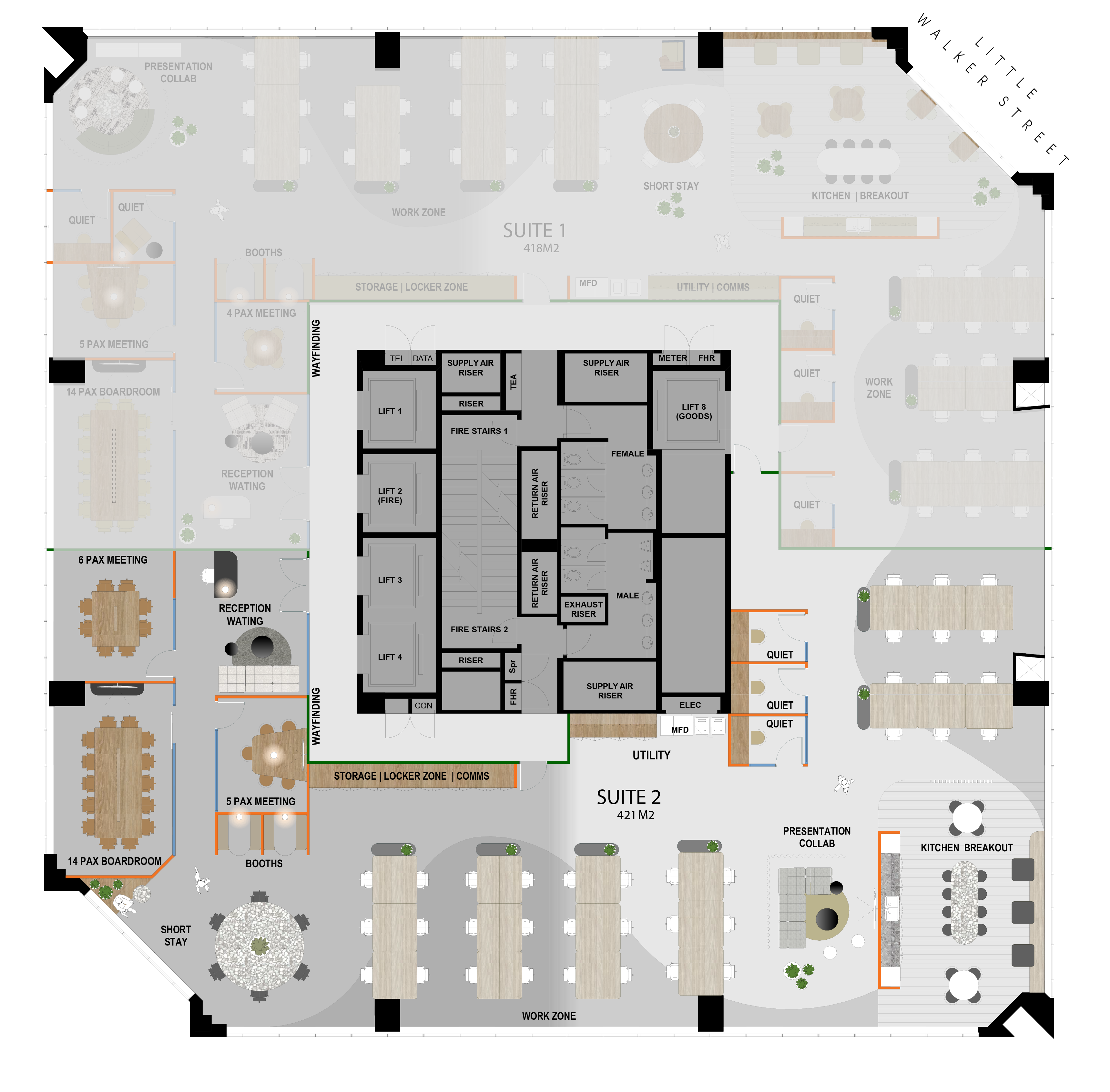 141 Walker Level 11.2 Floorplan