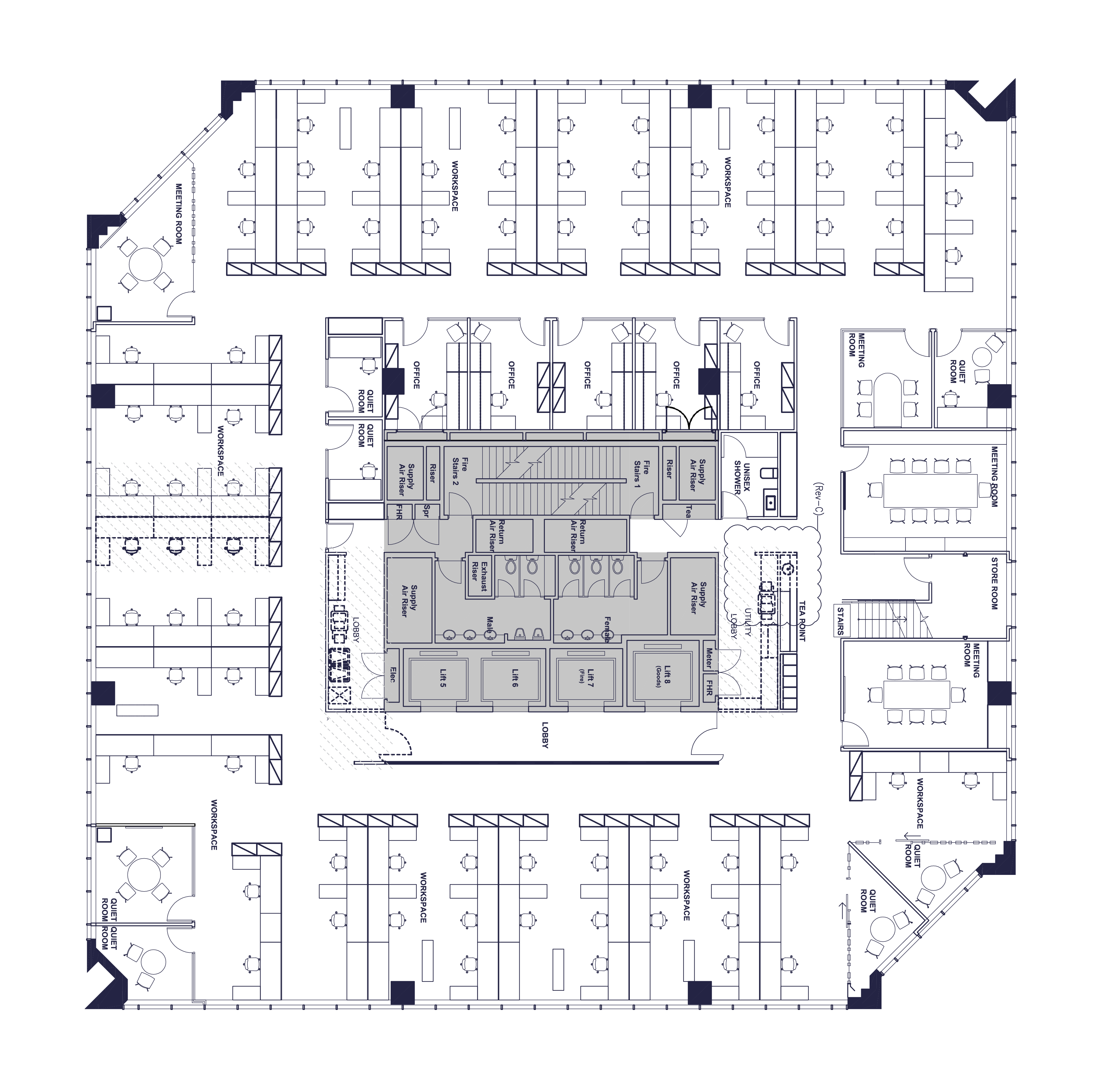 141 Walker Level 15 Floorplan